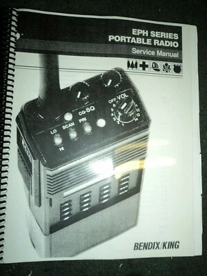 Service Manual for Bendix King EPH Series VHF Handheld Radios laa0008 - Image 1 of 4