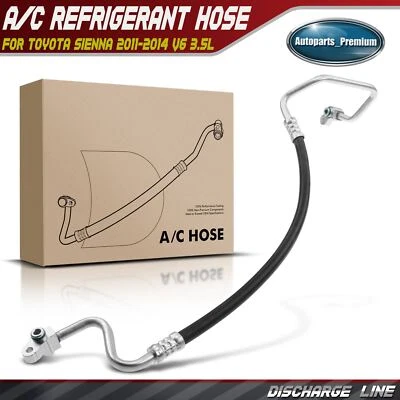 A/C Refrigerant Discharge Hose for Toyota Sienna 2011-2014 V6 3.5L To Condenser - Image 1 of 4