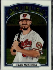2021 Topps Heritage #525 Ryan McKenna Chrome #/999 - Picture 1 of 2