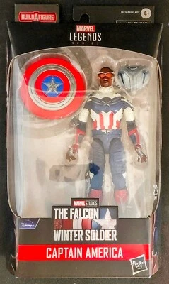 Marvel Legends Capitán América Halcón Soldado de Invierno Sam Wilson SB2 Foto 1 de 4