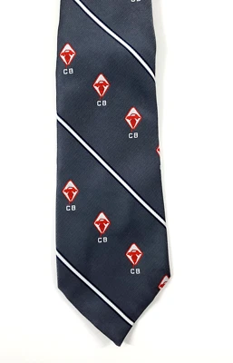 Corbata corbata vintage de poliéster CB Citizen Band radio coche para hombre de novedad Foto 1 de 4