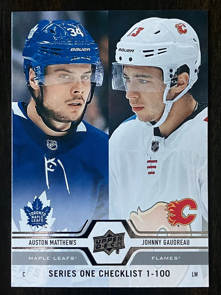 Auston Matthews 2017-25 Parallels, Inserts, Base: UD, MVP, OPC, SP, Parkhurst - Image 1 of 4