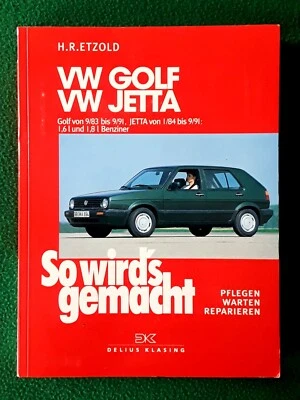 VW Golf & Jetta - So wird's gemacht - Tadelloser Zustand - Etzold - Oldtimer - Bild 1 von 4