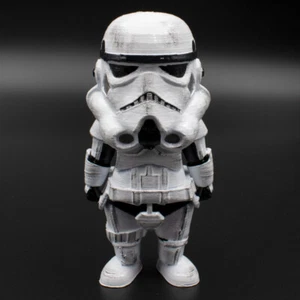 Star Wars - Storm Trooper Mini - Impresión 3D - Pintado Profesional - Imagen 1 de 4