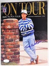 Tom Watson PGA Golfer Signed Jan/Feb 1995 On Tour Magazine JSA Authenticated