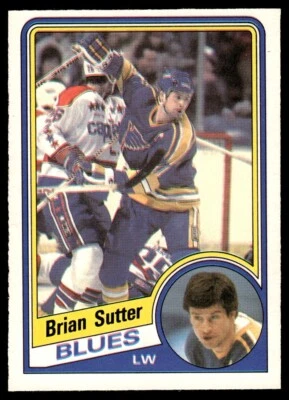 1984-85 O-Pee-Chee Brian Sutter* St. Louis Blues #192 - Image 1 of 2
