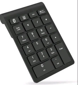 Foloda Wireless Number Pads, Numeric Keypad Numpad 22 Keys Portable 2.4 GHz . - Zdjęcie 1 z 7