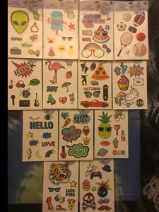 POP SHOP Mobile Accessory 8 Stickers Each Large For Computer, Phone & Tablets  - Picture 1 of 18