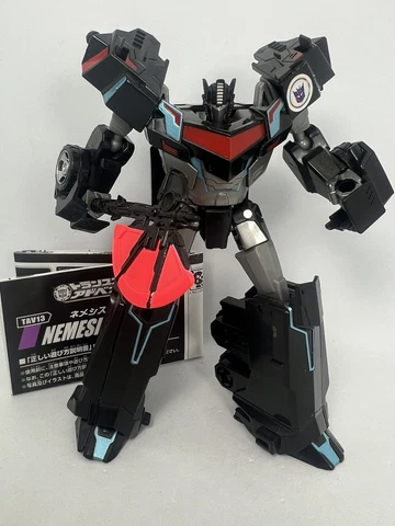 Transformers Adventure Nemesis Prime complete Takara TAV-13 RID 2015 Optimus Cover