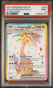 Alolan Exeggutor ex 225/191 Sv08: Surging Sparks Holo - Picture 1 of 2