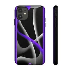 Purple and Gray Tough Case for iPhones, Galaxy Phones and Google Pixel - Picture 1 of 245