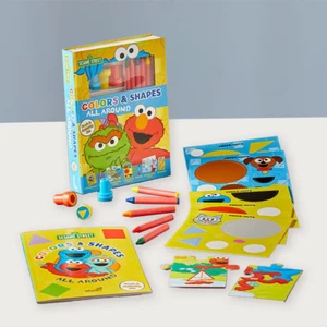 Sesame Street: Colors and Shapes All Around by Sally Little (2022, Trade... - Imagen 1 de 8