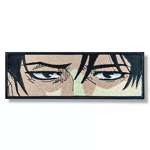 Levi Ackerman Attack on Titan Shingeki Embroidered Patch Iron On Anime Manga - Picture 1 of 1