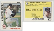 1990 Best New Britain Red Sox Don Florence #10