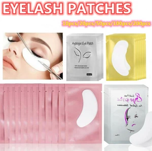500 PAIRS Under Eye Curve Eyelash Pads Gel Patch Lint Free Lash Extension AU - Picture 1 of 15