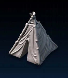 Roleplay 25mm 28mm Scenery D&D Wargame - Tent A - Picture 1 of 2