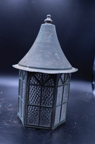 Vintage Antique 1940's Porch Light 1 Bulb Cover