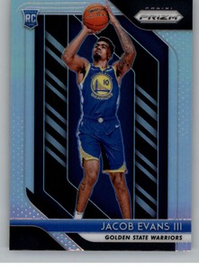 2018-19 Panini Prizm Prizms Silver #212 JACOB EVANS III RC Warriors 