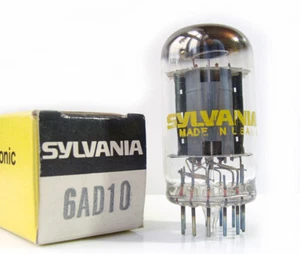 6AD10 SYLVANIA NOS Tube Röhre Lampe TSF Valvola Valvula Valve 진공관 真空管 电子管 - Picture 1 of 1