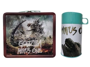 Godzilla Minus One Lunch Box & Thermos LTD EDITION/ MINT 08GSE10 - Picture 1 of 3