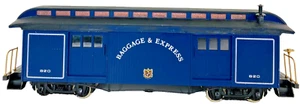 Bachmann Big Haulers Escala G Equipaje & Express #820 NY, Philadelphia, Bmore & WA - Imagen 1 de 10