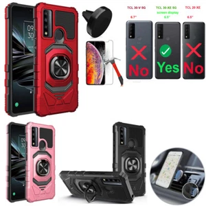 Funda de teléfono para TCL 30 XE 5G (T767W) Protector de pantalla/Funda con anillo absorbente de golpes - Imagen 1 de 10