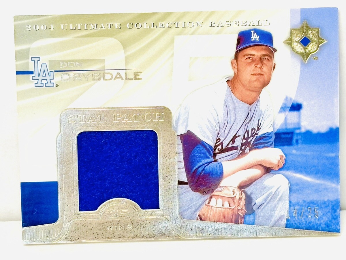 □MLB Don 華華しい Drysdale ドン・ドライスデール patch piece