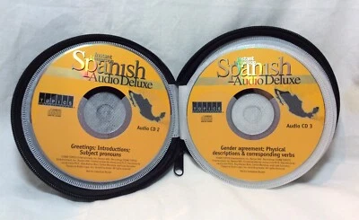 Spanish Instant Immersion Audio Deluxe 10CD Set w/Storage Excellent Condition - Image 1 of 4