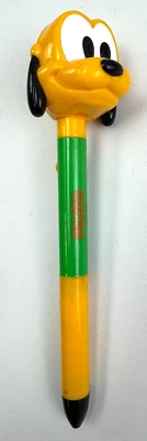 Disney Pluto Big Head Pen w/ Pop Out Feet Hard To Find Vintage? - Image 1 of 4