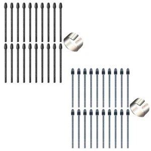 20Pcs Felts Touch Pen Refills and Black Clip for Remarkable Interactives Screen - Zdjęcie 1 z 10