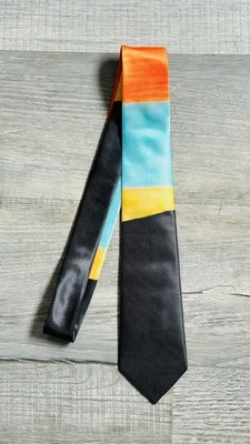 NUEVO sin ETIQUETAS Corbata con estampado de Milton Avery's Boathouse by the Sea Foto 1 de 4