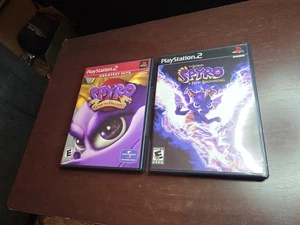 Lotto Ps2 Spyro A New Beginning CIB & Spyro Enter The Dragonfly CIB ottime condizioni - Foto 1 di 13