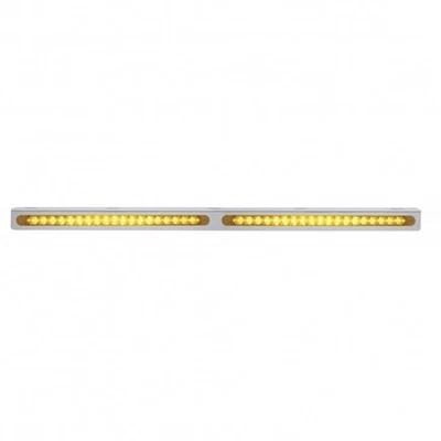 Barra de Luz United Pacific 37932 25 5/16" Acero Inoxidable, LED Ámbar/Lente, Con Foto 1 de 4