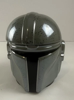 The Mandalorian Star Wars Helmet with Lid Coffee Mug Cup Disney Store Parks - Image 1 of 4