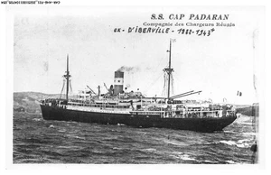 CAR-AHGP21-0912-CARGO - s.s cap padaran compagnie des chargeurs reunis ex d'is - Picture 1 of 2