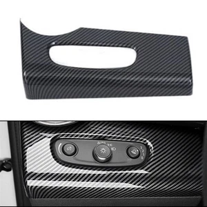 Cover Trim Carbon Fiber Headlight 1pc Accessories Practical Replacement - Picture 1 of 12