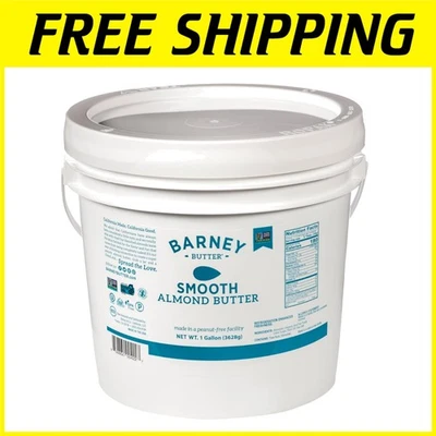Mantequilla de almendras sin piel Barney, 128 oz, sin OGM Foto 1 de 4