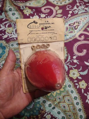 Vintage RC Airplane CB Associates Red Spinner 3-1/2" Dia 50915 NIP - Image 1 of 3