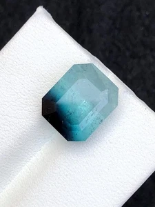 Bi Colour Tourmaline Faceted 7 ct - Harmony Gem for Connection and Love - Picture 1 of 8