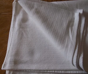 Field Gear FG Home Collections 100% Cotton Blanket 86"x 68" Cream Twin/Standard - Picture 1 of 8