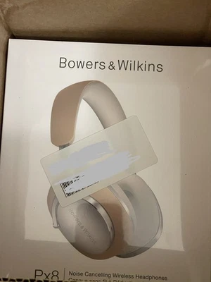 Bowers & Wilkins Px8 Over Ear Noise Cancelling Headphones (Tan) NEW UNOPENED - Image 1 of 4