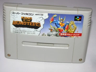King of the Monsters 1 Super Famicom SFC Japan import US Seller - Image 1 of 2