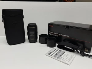 SIGMA 105mm f/2.8 EX DG MACRO OS Lens for SONY A Mount Mint!! - Picture 1 of 13