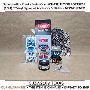 Superplastic - Kranky Series One - (CHASE) FLYING FÖRTRESS (1/24) 3" Vinyl Fig.. - Picture 1 of 17
