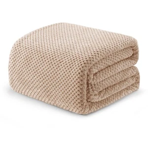 Fleece Bed Blanket Queen Size, Super Soft and Warm Blankets for Couch, Sofa a... - Picture 1 of 9