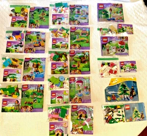 S335-Lot/ 12 Complete Sets LEGO FRIENDS Building Toys-Info on Each Listed Below: - Picture 1 of 17