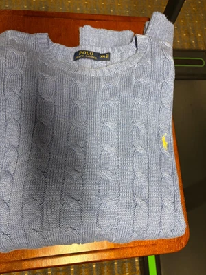 Suéter Ralph Lauren Algodón Cuello Redondo Para Hombre 2XL Foto 1 de 4