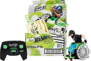 Hot Wheels RC Aaron Wheelz Wheelie Chair, Remote-Control Wheelchair with... - Picture 1 of 6