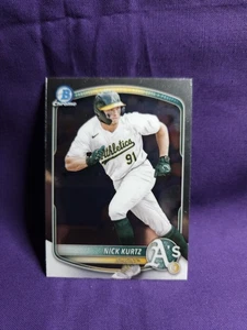 2025 Bowman - Chrome Prospects Nick Kurtz #BCP-114 (RC) - Bild 1 von 3