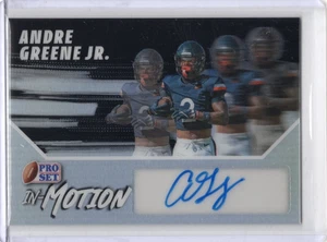 Andre Greene Jr 2025 Leaf Pro Set In Motion Prismatic Auto Autograph 8/25 - Picture 1 of 2
